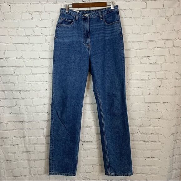 ASOS Collusion Mom Jeans size 30long Dark Wash - Picture 1 of 12